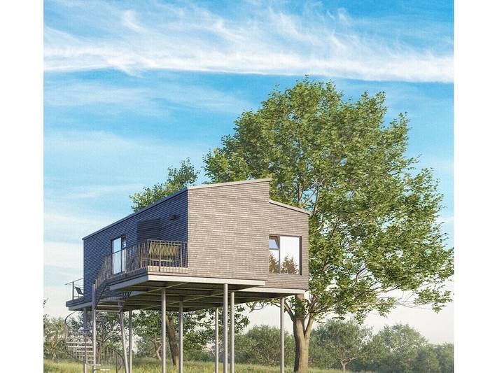 Ferienhaus für 4 Personen, mit Garten und Whirlpool sowie Balkon und Sauna in Wangels - 4