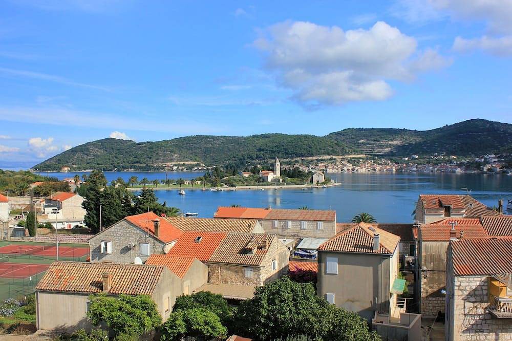 Ganze Wohnung, 1-Zimmer-Ferienwohnung mit Balkon und Meerblick Vis (A-2428-c) in Vis Stadt, Vis