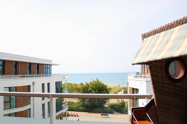 Ferienwohnung für 2 Personen, mit Terrasse und Sauna an der Ostsee