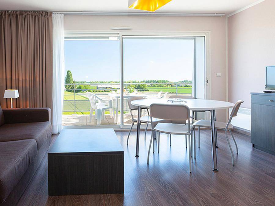 Résidence Le Domaine du Mont - Piso 6 personas - Vue Polder 45 m² (452 pies cuadrados) in Roz-sur-Couesnon, Bahía del Monte Saint-Michel