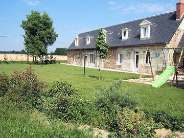Gîte pour 12 personnes, avec jardin à Saint-Paterne-Racan