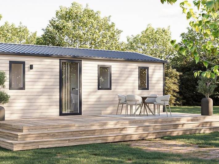 Mobil home pour 6 personnes, animaux acceptés à Jugon-les-Lacs - 2