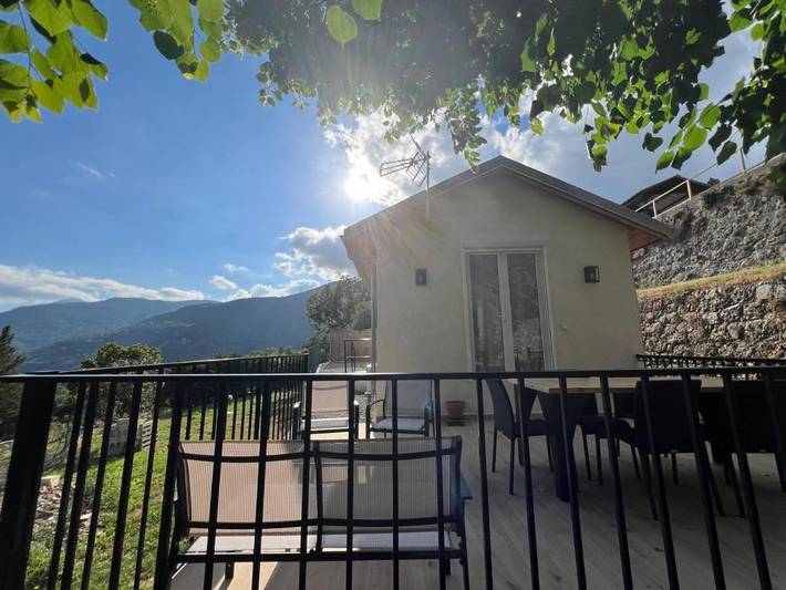 Maison de vacances pour 2 personnes, avec vue ainsi que terrasse et jardin