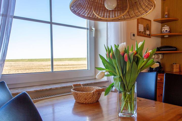 Ferienhaus für 4 Personen, mit Terrasse und Garten sowie Ausblick in Greetsiel