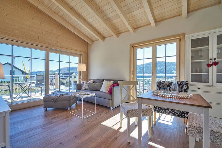 Hütte für 4 Personen, mit Balkon, mit Haustier in Schwäbische Alb