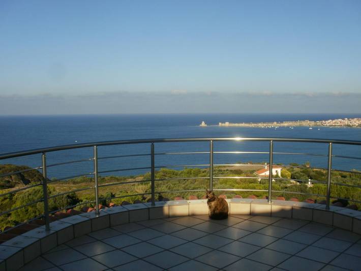 Maison de vacances pour 4 personnes, avec jardin ainsi que piscine et balcon