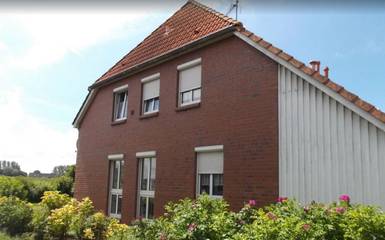 Ferienhaus für 4 Personen, mit Garten und Ausblick in Harlesiel