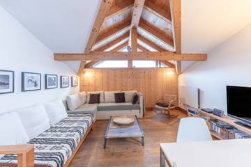 Gîte pour 6 personnes, avec balcon, animaux acceptés à Les Houches