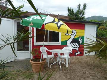 Maison de vacances pour 2 personnes, avec jardin et vue sur l' Île de la Réunion