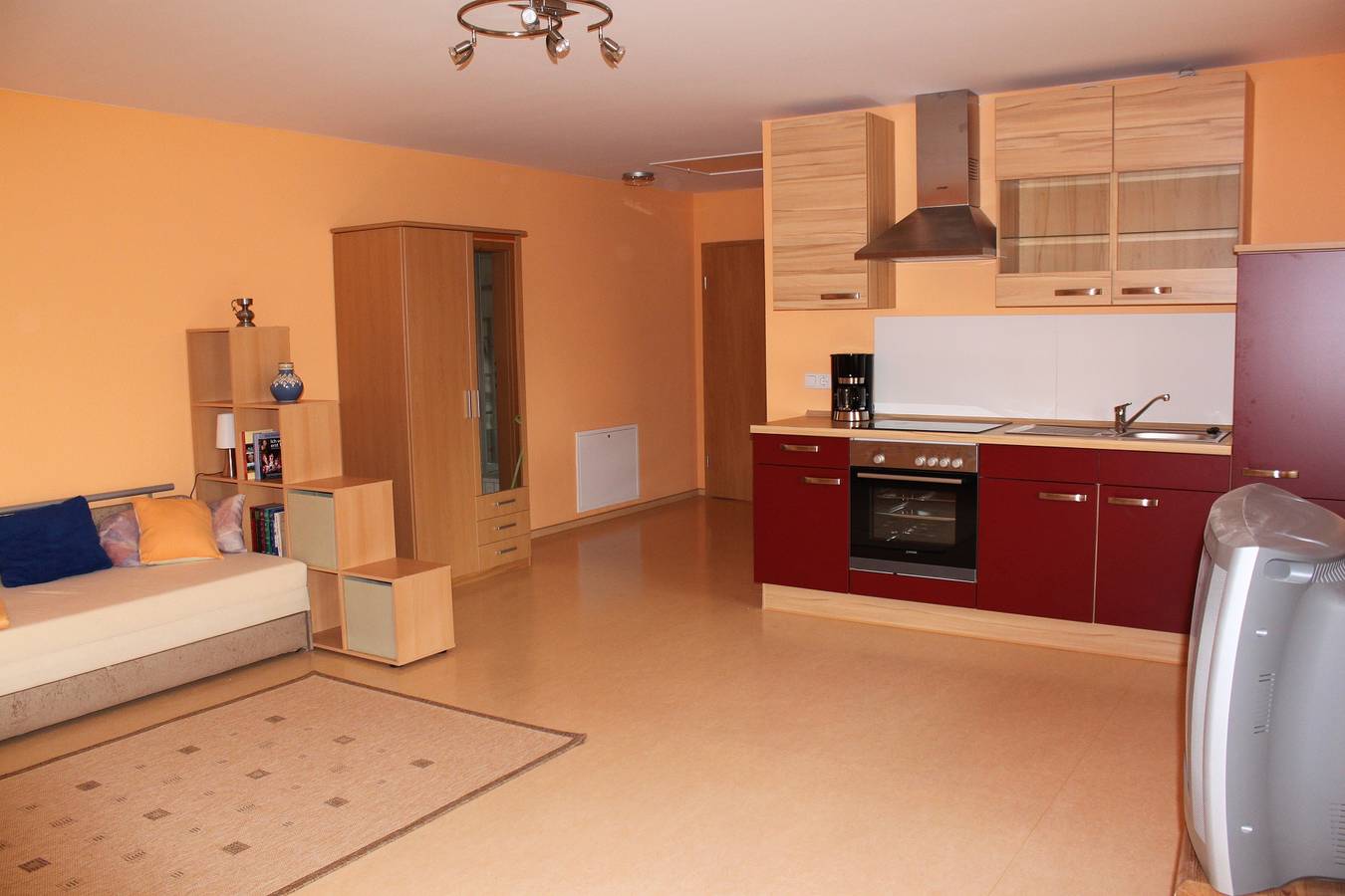 Entire holiday apartment, Ferienwohnungen Bauer - Fw 1 mit 1 komb. Wohn-/Schlafz.,Kochzeile,Bad, Du/Wc, 35 m², 1. Et.,1-3 (4) P. in Arnstadt, Thüringer Kernland