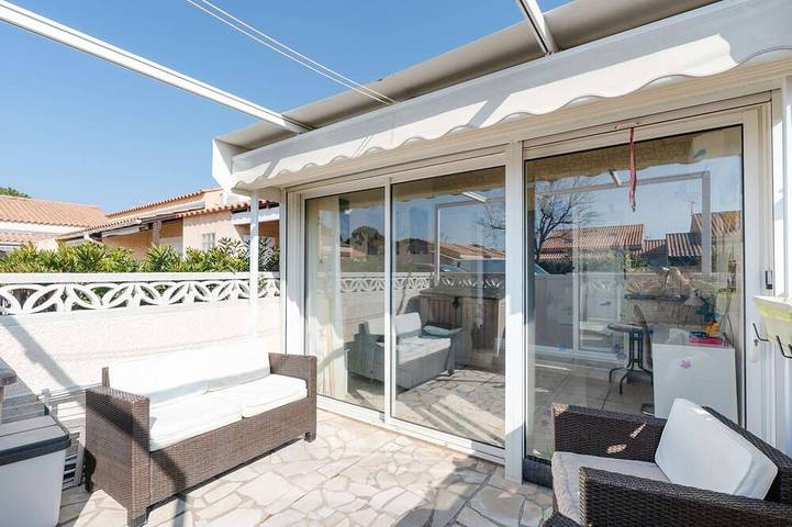 Ferienhaus für 4 Personen, mit Pool und Balkon, mit Haustier in Les Ayguades