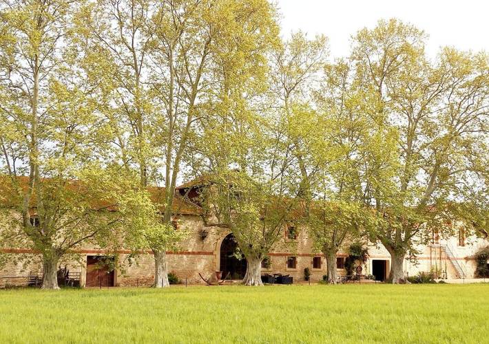 Location de vacances pour 4 personnes, avec piscine ainsi que vue et sauna à Fourques - 2