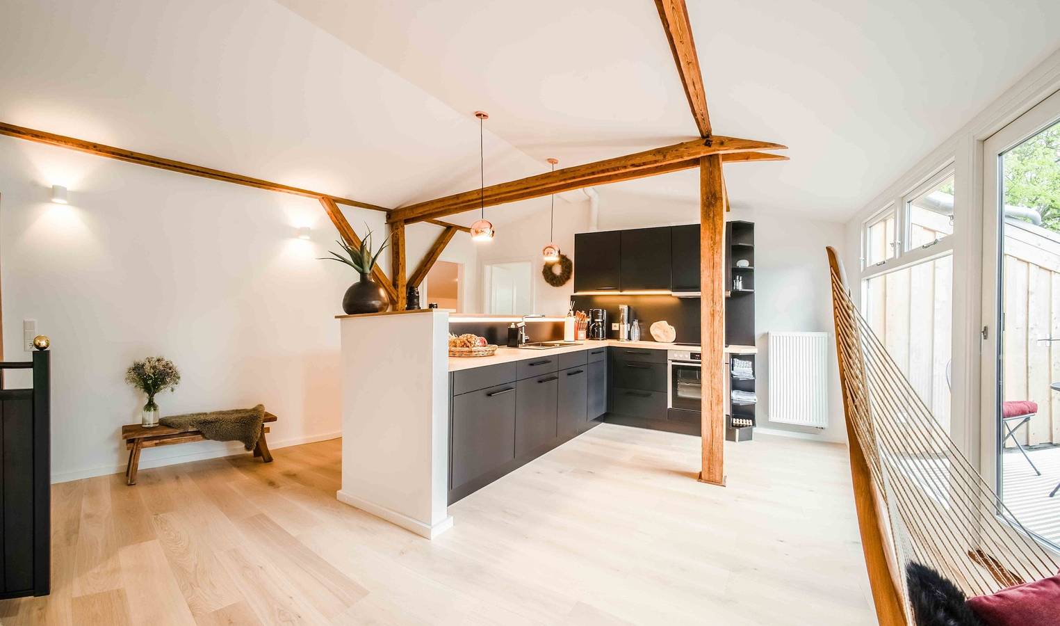 Ganze Ferienwohnung, Studio Eins in Oersberg, Kappeln & Umgebung