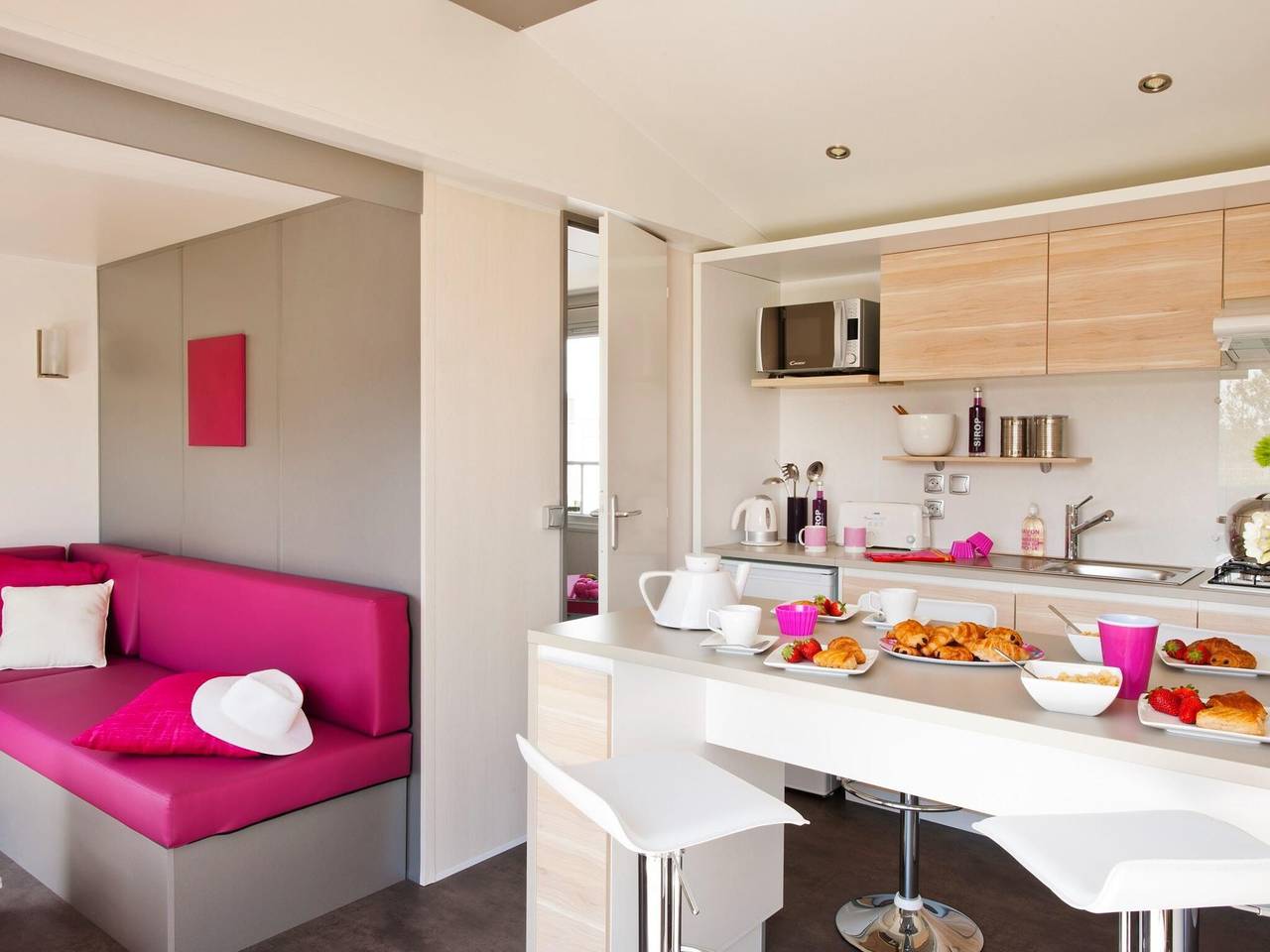 Casa móvil en Vias Plage con playa de mar in Vias Plage, Vias