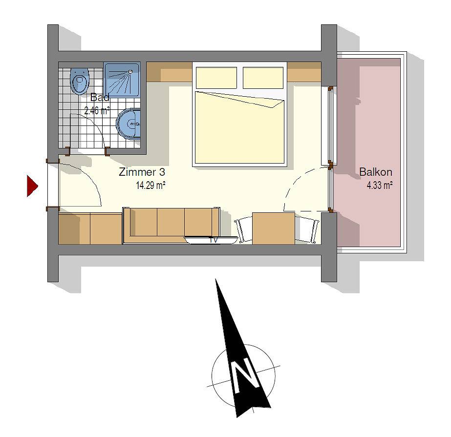 Ganze Ferienwohnung, Doppelzimmer Wellness bis 3 Personen in Reith im Alpbachtal, Kaisergebirge