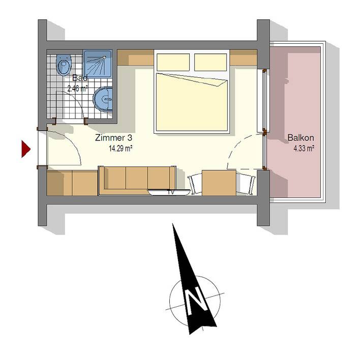 Ganze Ferienwohnung, Doppelzimmer Wellness bis 3 Personen in Reith im Alpbachtal, Kaisergebirge