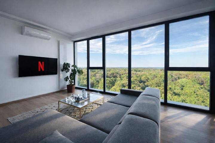 Ferienwohnung für 8 Personen, mit Sauna und Ausblick sowie Balkon in Danzig - 2