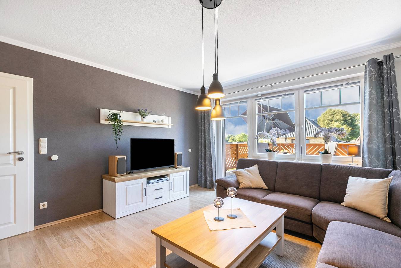 Entire apartment, Apartment 'Perle Im Eidertal' with Balcony and Wi-Fi in Pahlen, Eider-Treene-Sorge