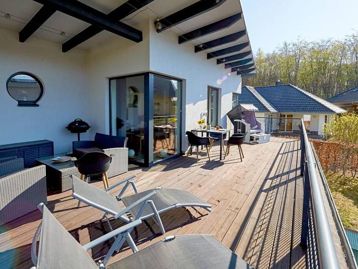 Villa für 4 Personen, mit Terrasse und Sauna sowie Ausblick auf Rügen - 3