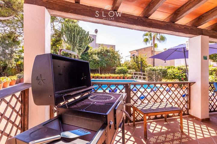 Villa pour 8 personnes, avec jardin ainsi que terrasse et piscine à Cala Pi - 4