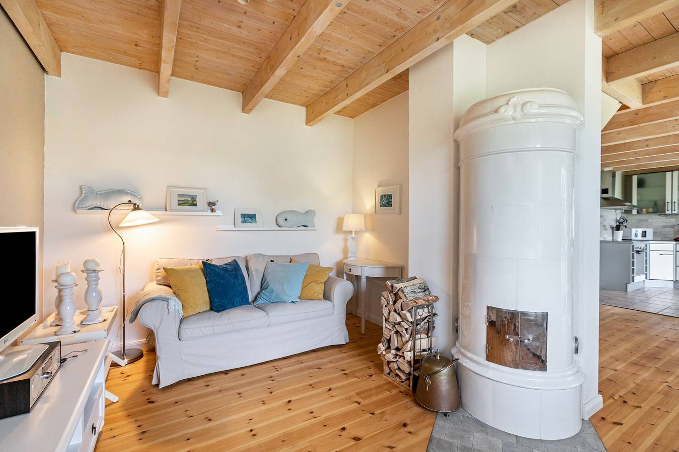 Ferienhaus 'Landhaus Högelia Flensbúrger Förde' mit privater Terrasse, privatem Garten und Wlan in Quern, Steinbergkirche