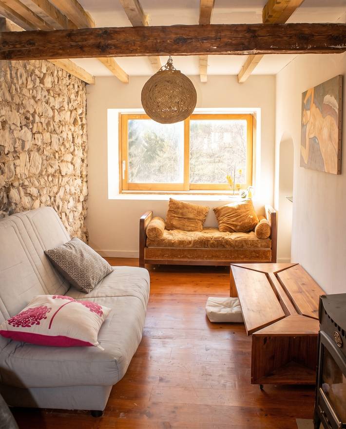 Location de vacances pour 6 personnes, avec Terrasse et Jardin à Puivert