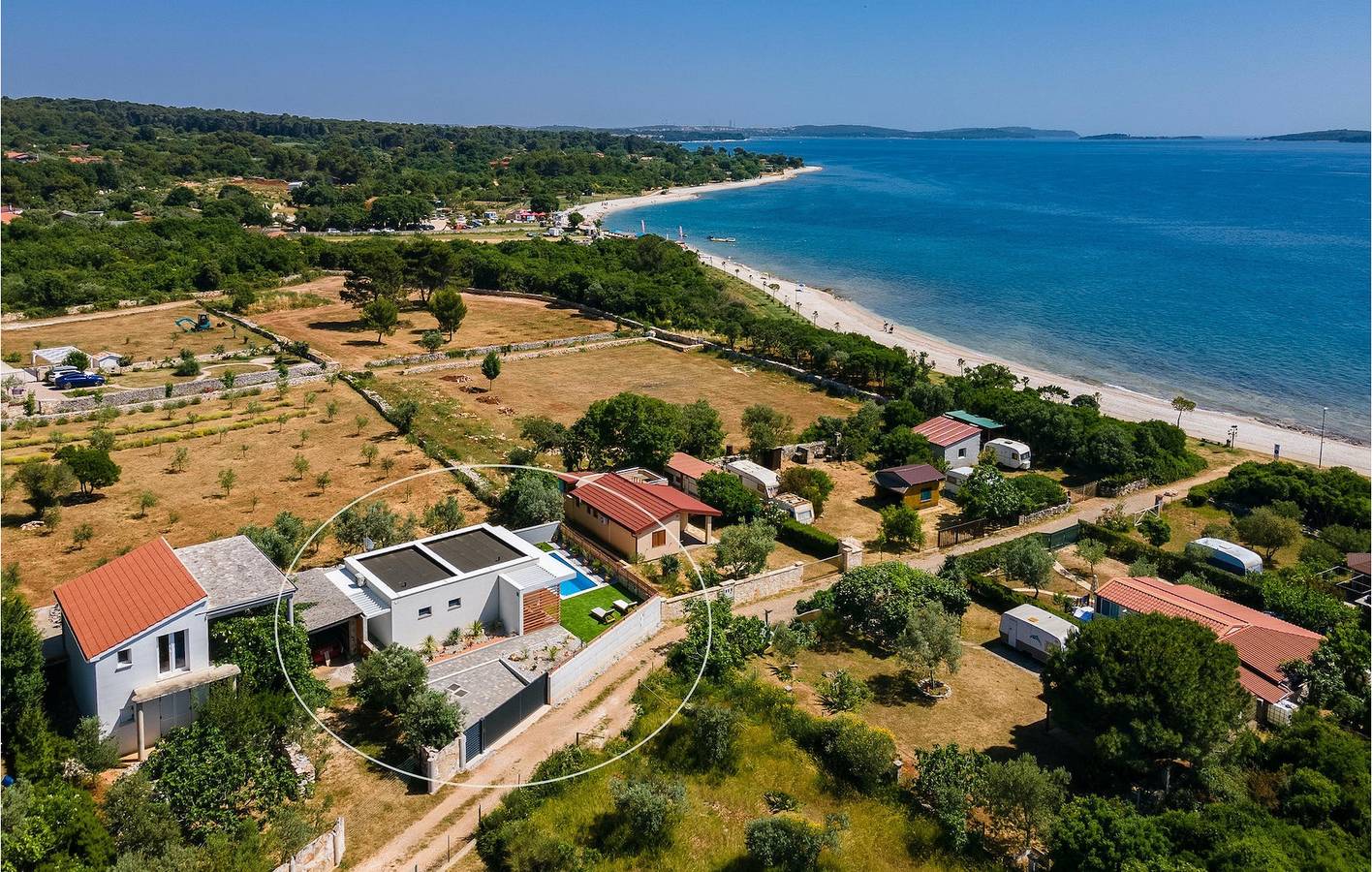 Charmant appartement met zwembad, vlak bij het strand van Fažana in Grad Vodnjan, Zuidkust Istrië
