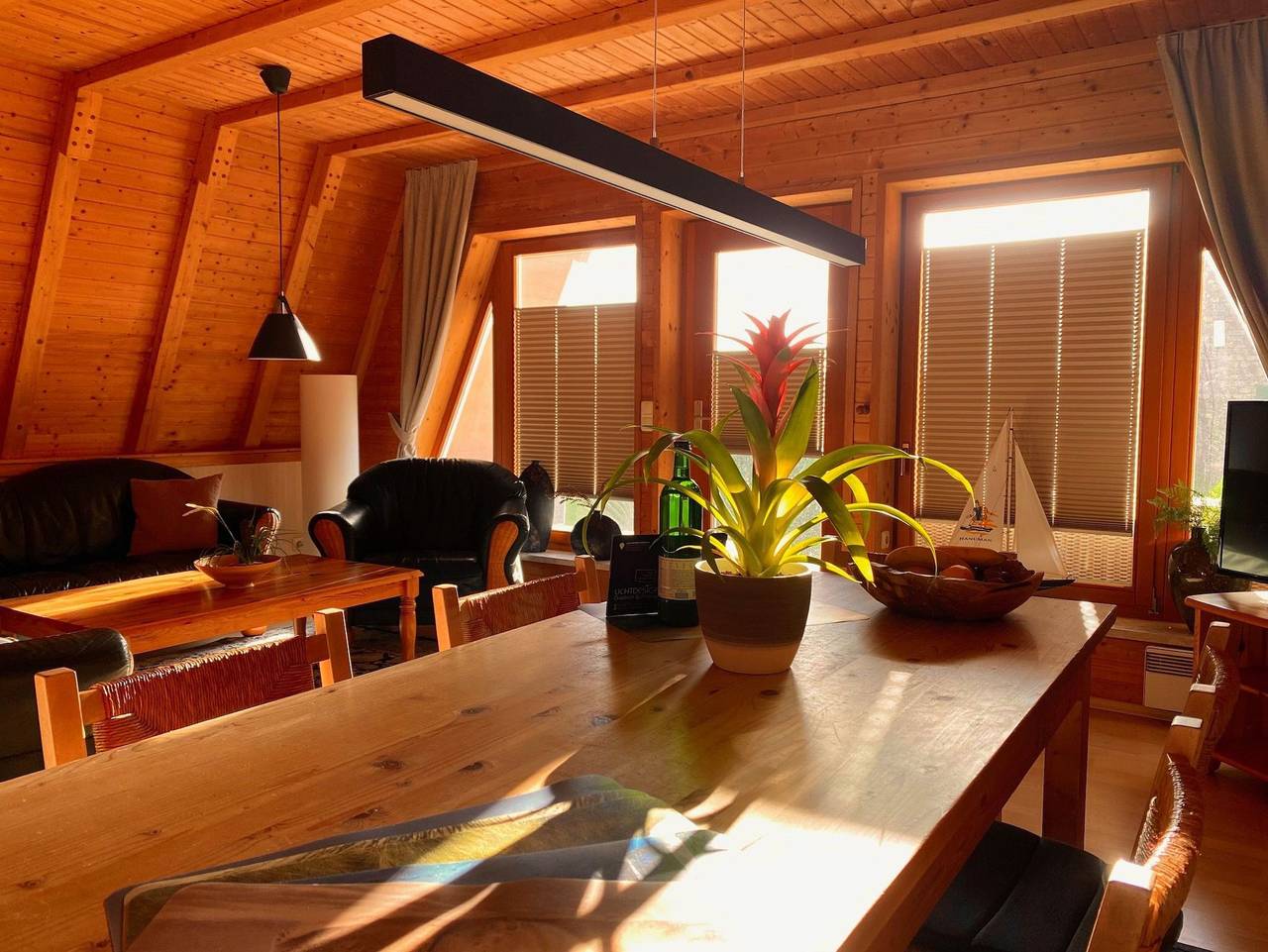 Finnhütte in Freest mit Sauna und umzäunten Grundstück - Finnhütten-Ferienhaus in Freest, Vorpommern