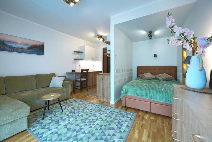 Appartement de vacances pour 3 personnes, avec vue et jardin