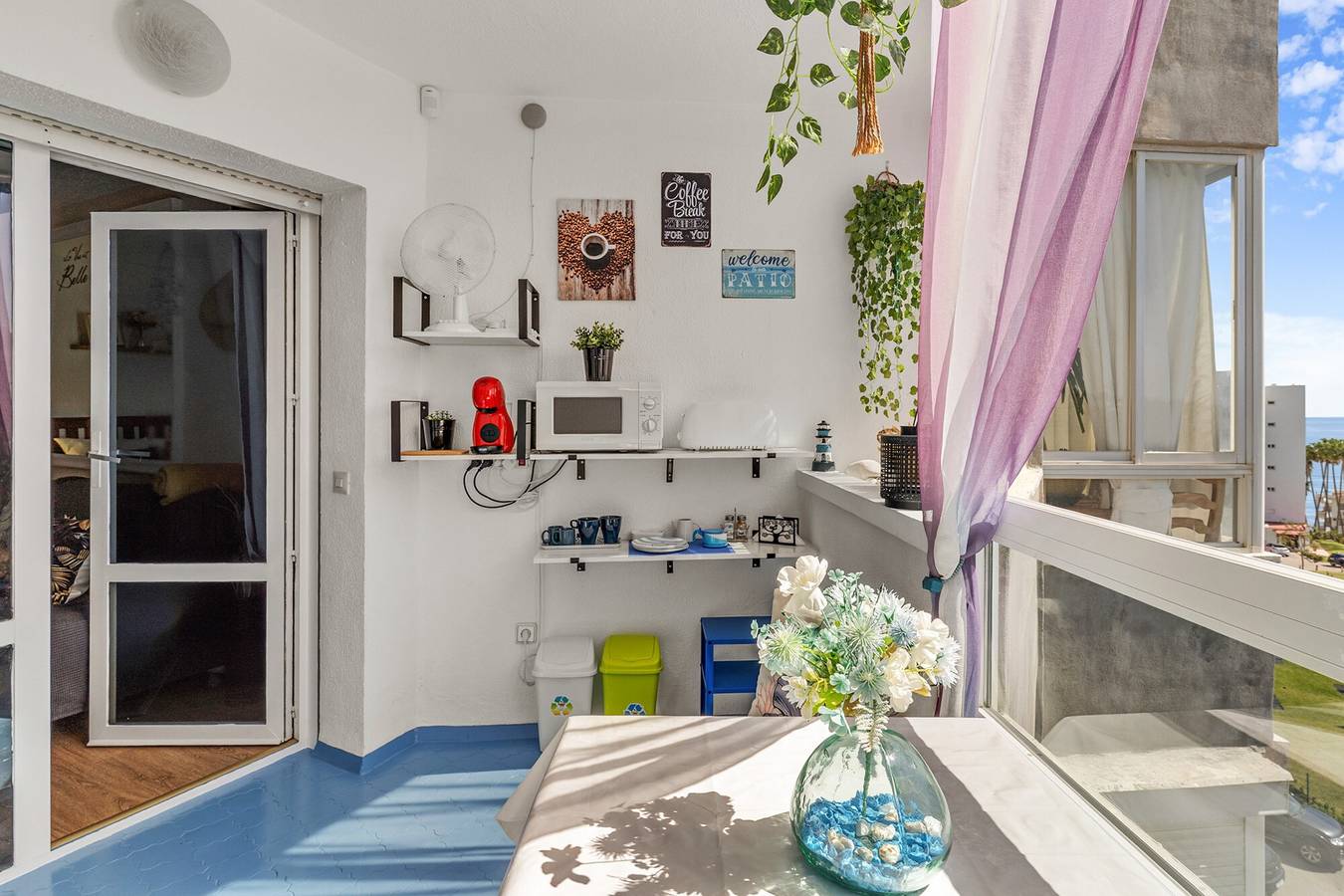 Entire studio, Algaida Beach Send Litoral Studio with Sea View, Wi-Fi and Air Conditioning in Sitio de Calahonda, Mijas