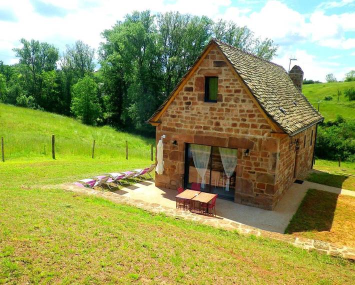 Location de vacances pour 4 personnes, avec jardin et vue dans Conques-en-Rouergue - 2