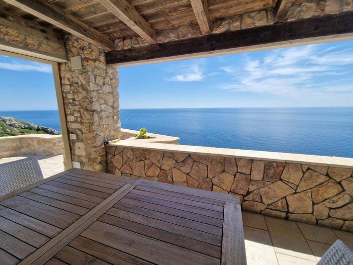 Gîte pour 4 personnes, avec Balcon et Terrasse ainsi que Jardin et Vue à Ruffano