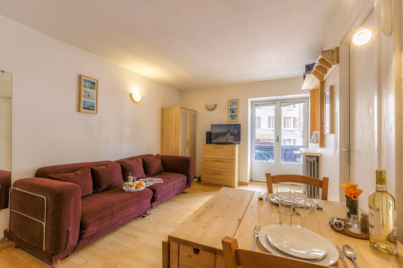 Appartement entier, Le Bellevue 05 in Argentière, Chamonix-Mont-Blanc