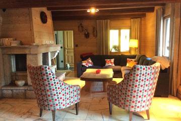 Gîte pour 10 personnes, avec jardin à Le Bouchet-Mont-Charvin