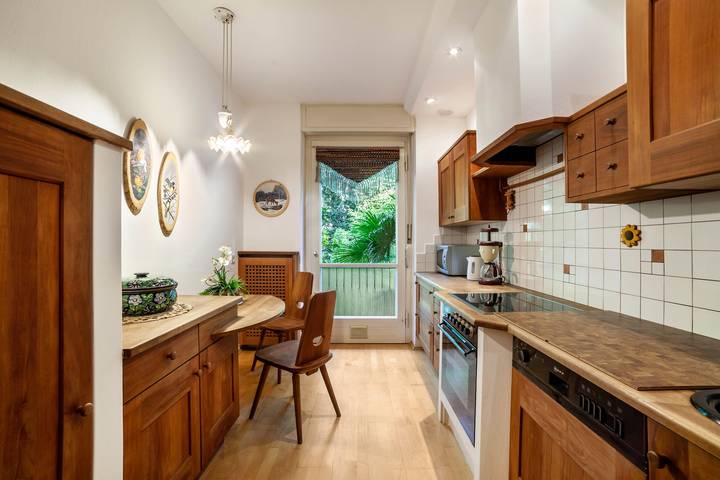 Ganze Wohnung, Villa Coris Ferienwohnung Magnolia 110qm mit Garten in Untermais, Meran