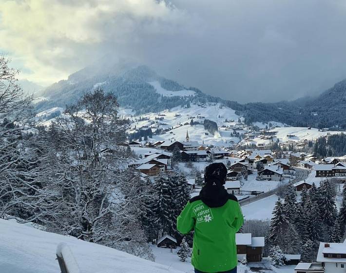 Pension voor 4 personen, met uitzicht en tuin in het Kleinwalsertal