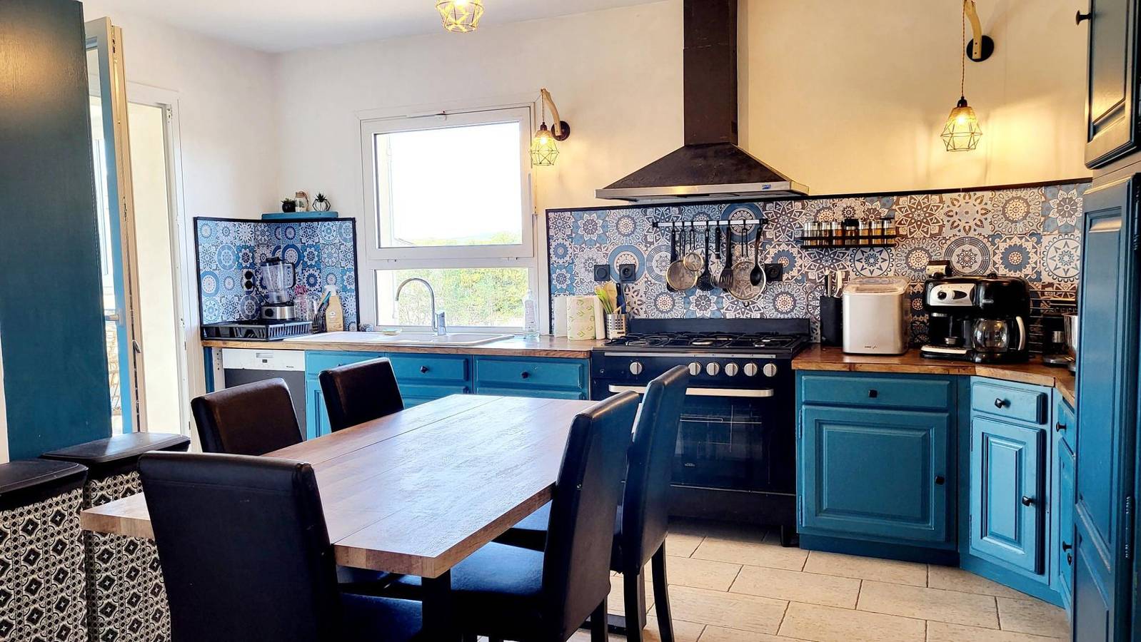 Location d'une maison de vacances : la Villa Ganesh, dans le Gard in Saint-André-d'Olérargues, Région de Nîmes