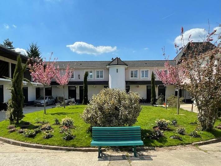 Gîte pour 4 personnes, avec jardin et vue à Saint-Martin-en-Bière