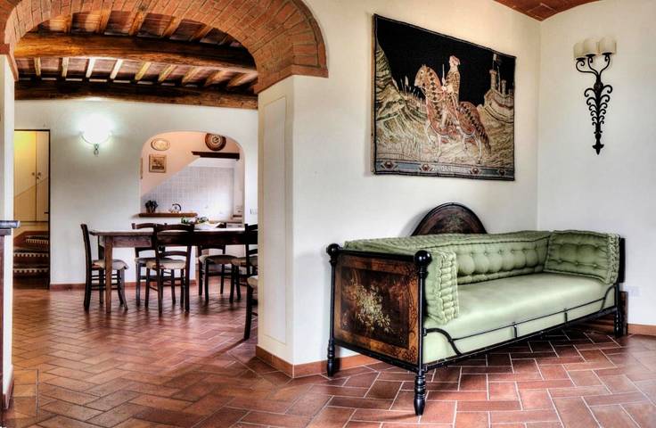 Chambre d’hôte pour 2 personnes, avec vue et terrasse à Gaiole in Chianti - 4