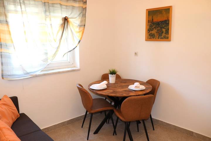 Ferienhaus mit Meerblick für 3 Personen, mit Garten und Terrasse sowie Meerblick, kinderfreundlich in Barbat na Rabu - 4