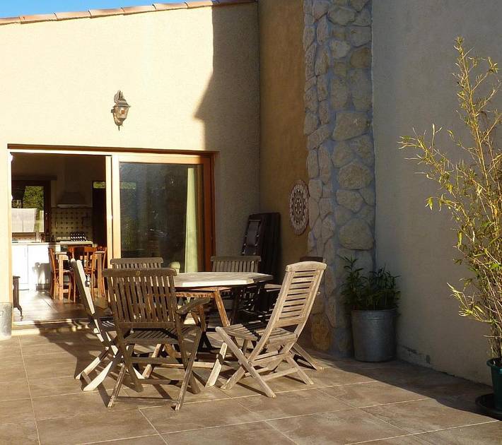Maison de vacances pour 5 personnes, avec vue et jardin, adapté aux familles
