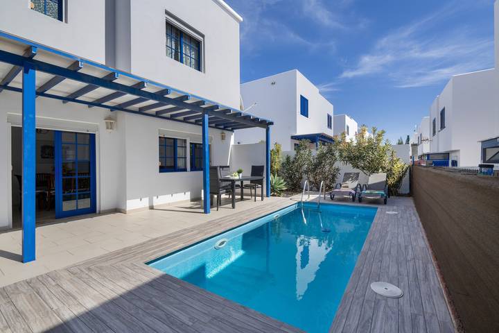 Casa vacanza per 6 persone, con giardino a San Marcial del Rubicon