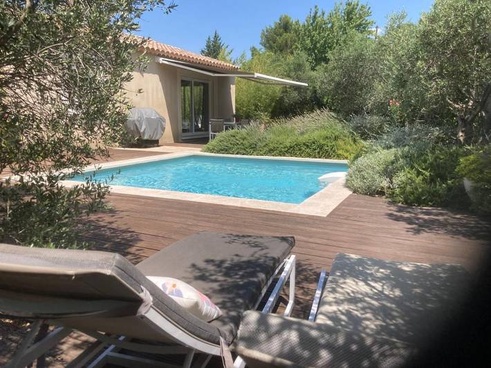 Casa de vacaciones para 6 personas, con piscina y jardín en Les Angles (Gard)