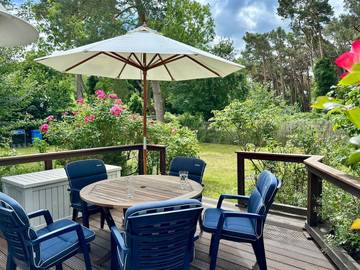 Ferienhaus für 6 Personen, mit Ausblick und Garten in Thiessow