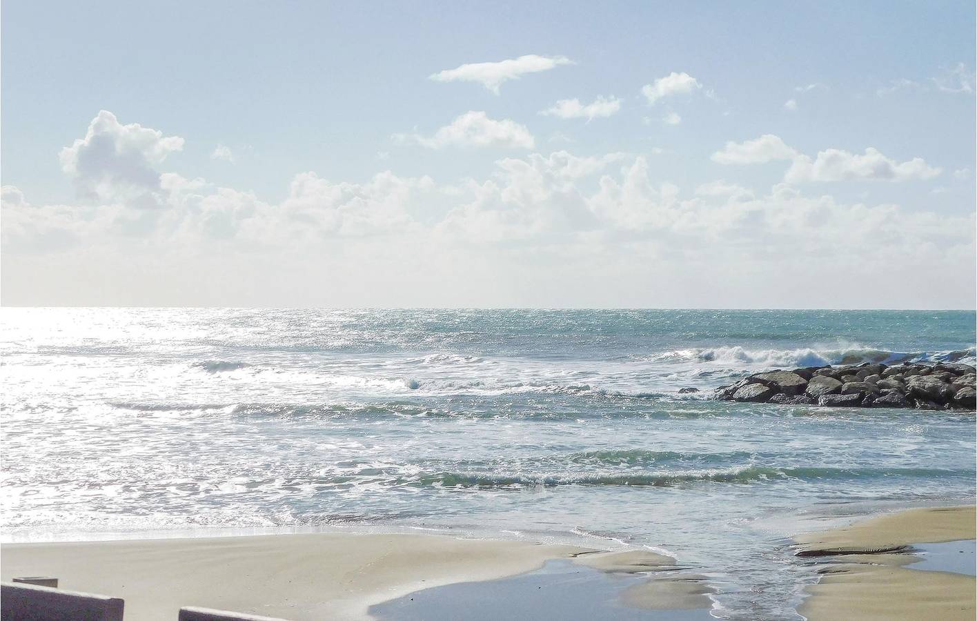 AC-Apartment am Strand mit WiFi in Scoglitti, Ragusa Provinz
