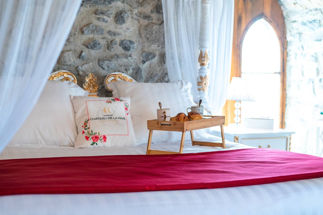 Camera in bed and breakfast - Château de la Rive - 2 persone in Cruet, Chambéry e dintorni