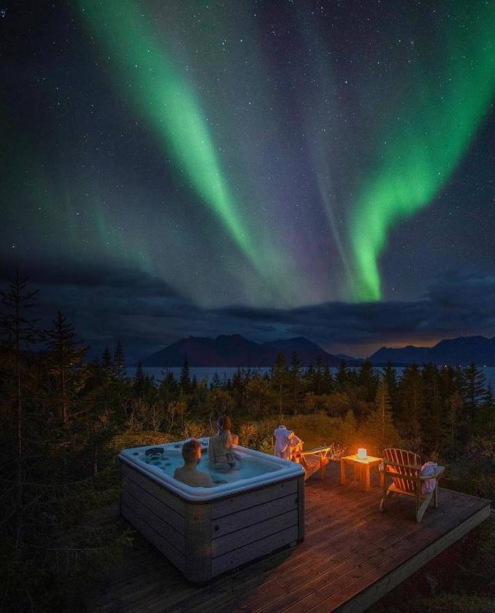 Chalet für 2 Personen, mit Whirlpool und Sauna sowie Terrasse in Norwegen - 3
