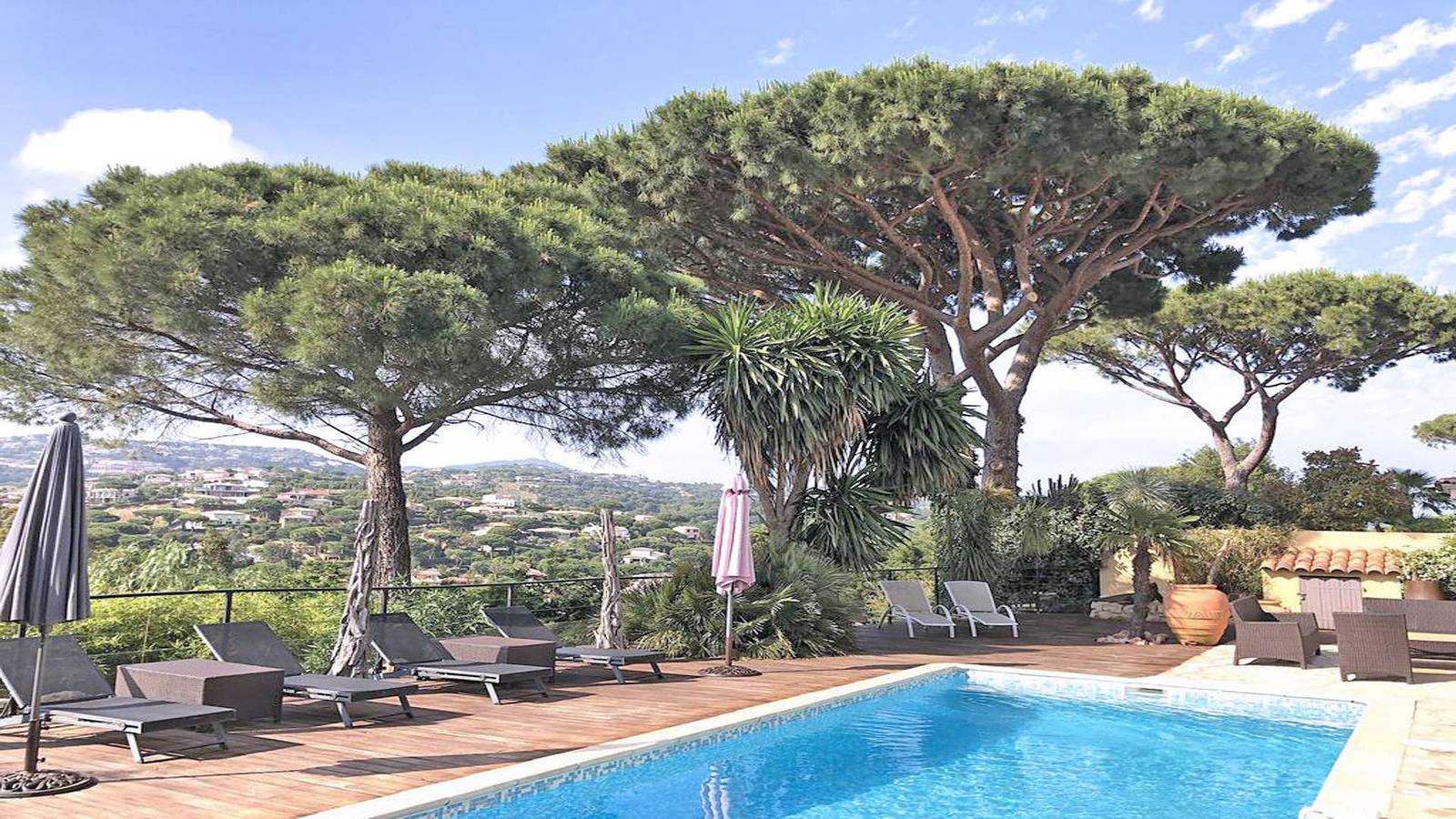 Hel ferielejlighed, Villa for 8 people - Private pool - Air conditioning - Wifi - Sainte Maxime - Rated 4* in La Nartelle, Sainte-Maxime