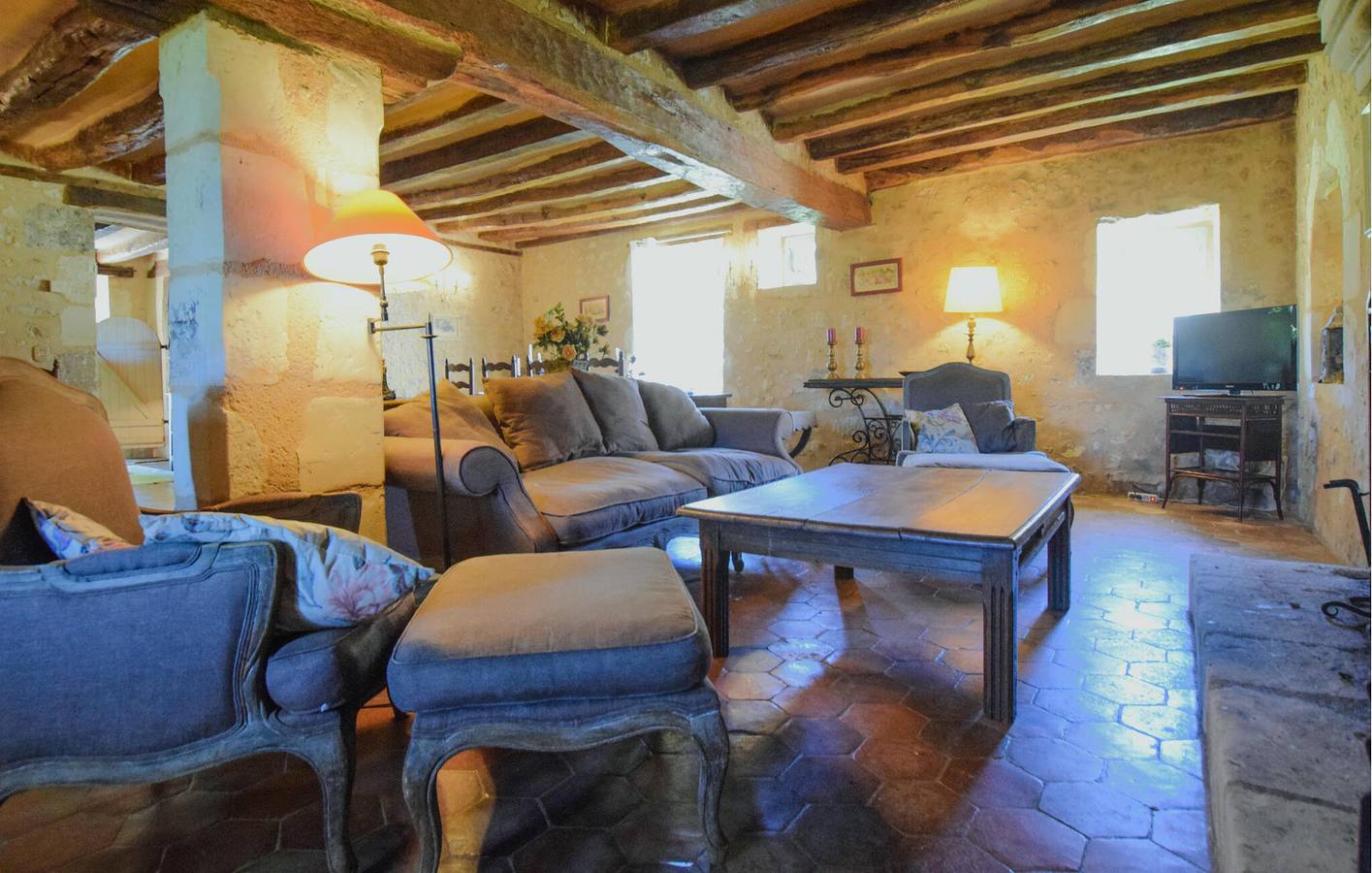 Ferienhaus für 10 Personen mit Garten in Coudray-au-Perche, Nogent-le-Rotrou und Umgebung
