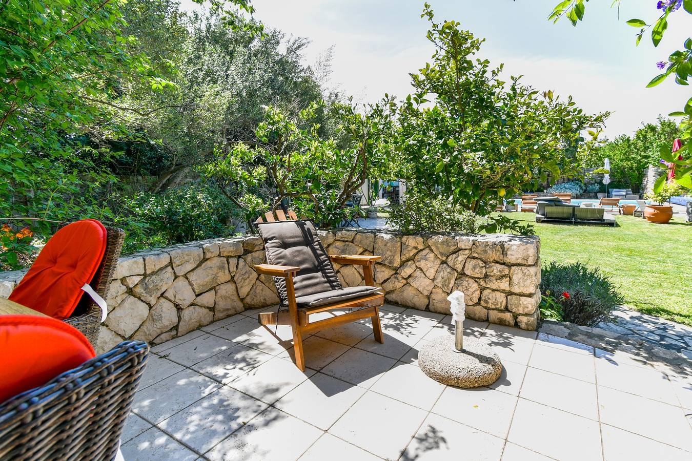 Ganze Wohnung, 2-Zimmer-Ferienwohnung mit Terrasse Barbat, Rab A-20170-a in Barbat na Rabu, Rab